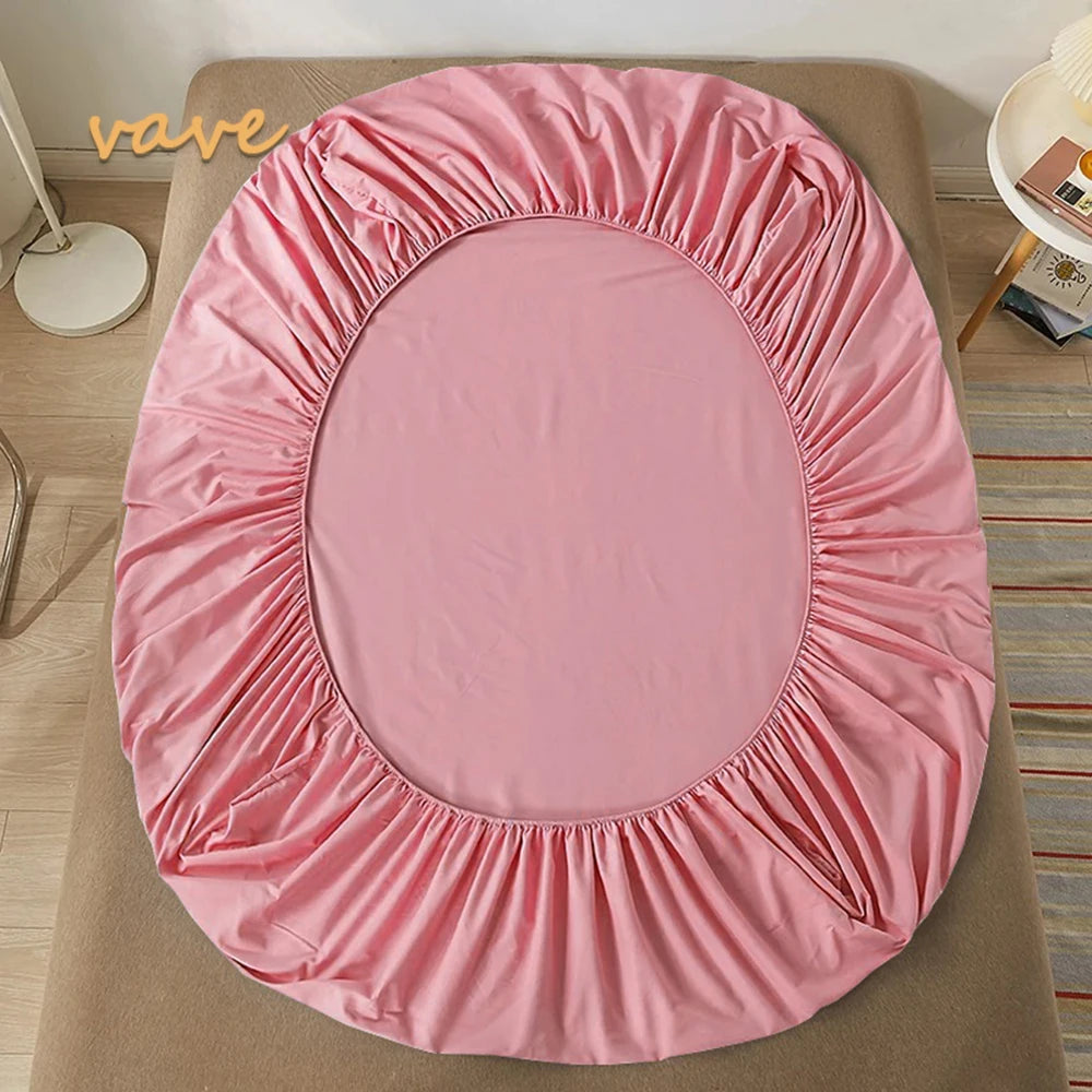 Drap housse en coton ajustable Gris 100x200cmx10cm - MaisonHousse