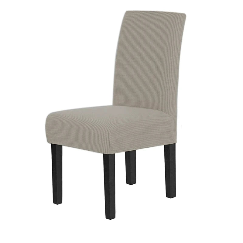 Housse de chaise Parsons jacquard carreaux - vue 7