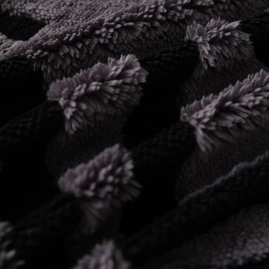 Jeté de canapé bohème jacquard vintage - vue 4