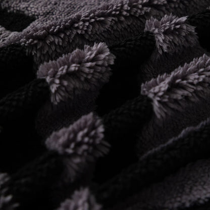 Jeté de canapé bohème jacquard vintage - vue 4