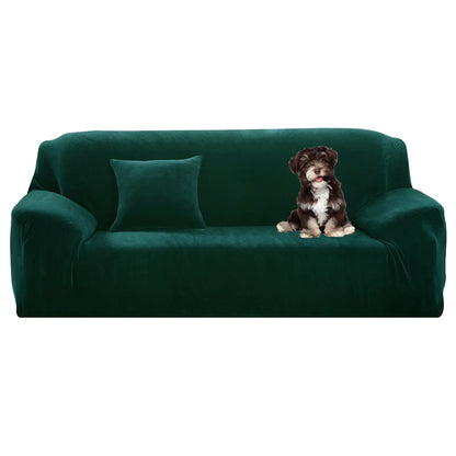 Housse de canapé velours anti-dérapante - vue 7