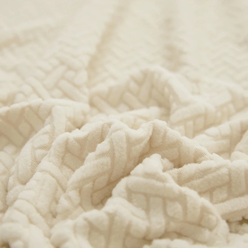 Housse de canapé jacquard extensible 1 à 5 places - vue 4