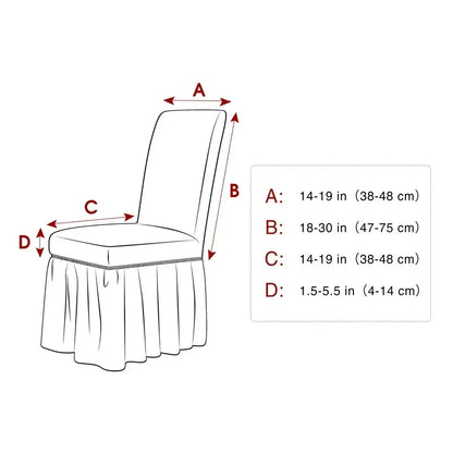 Housse de chaise imperméable - MaisonHousse