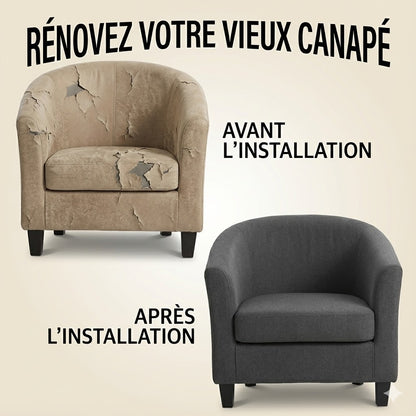 Housse pour fauteuil IKEA TULLSTA Violet clair - MaisonHousse