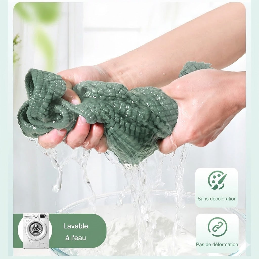 Housse de canapé extensible Jacquard Jaune 1 Place 90-130CM - MaisonHousse