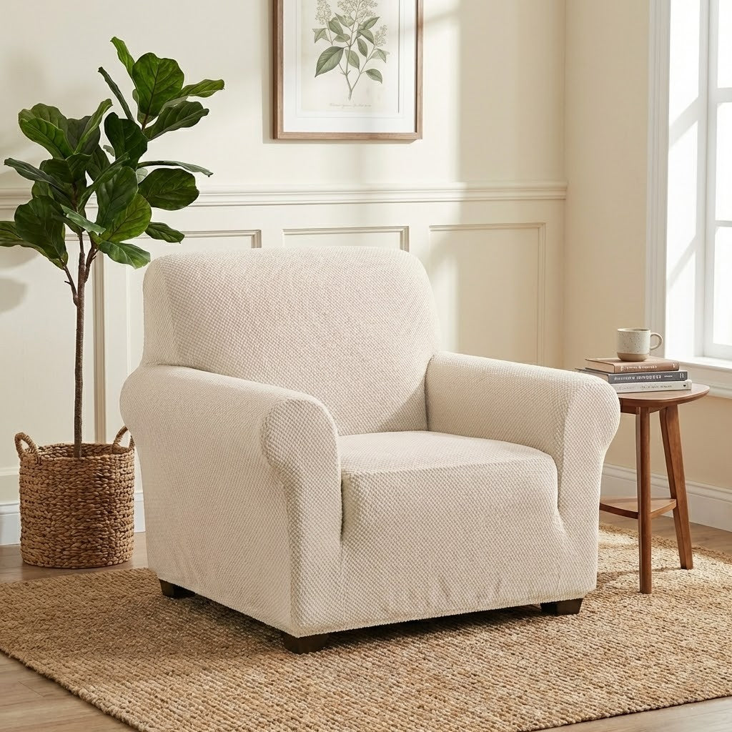 Housse de fauteuil Jacquard - MaisonHousse