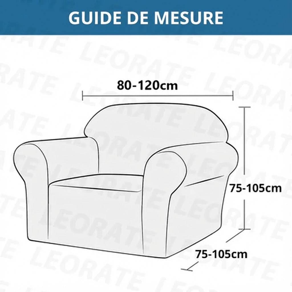 Housse de fauteuil Jacquard - MaisonHousse