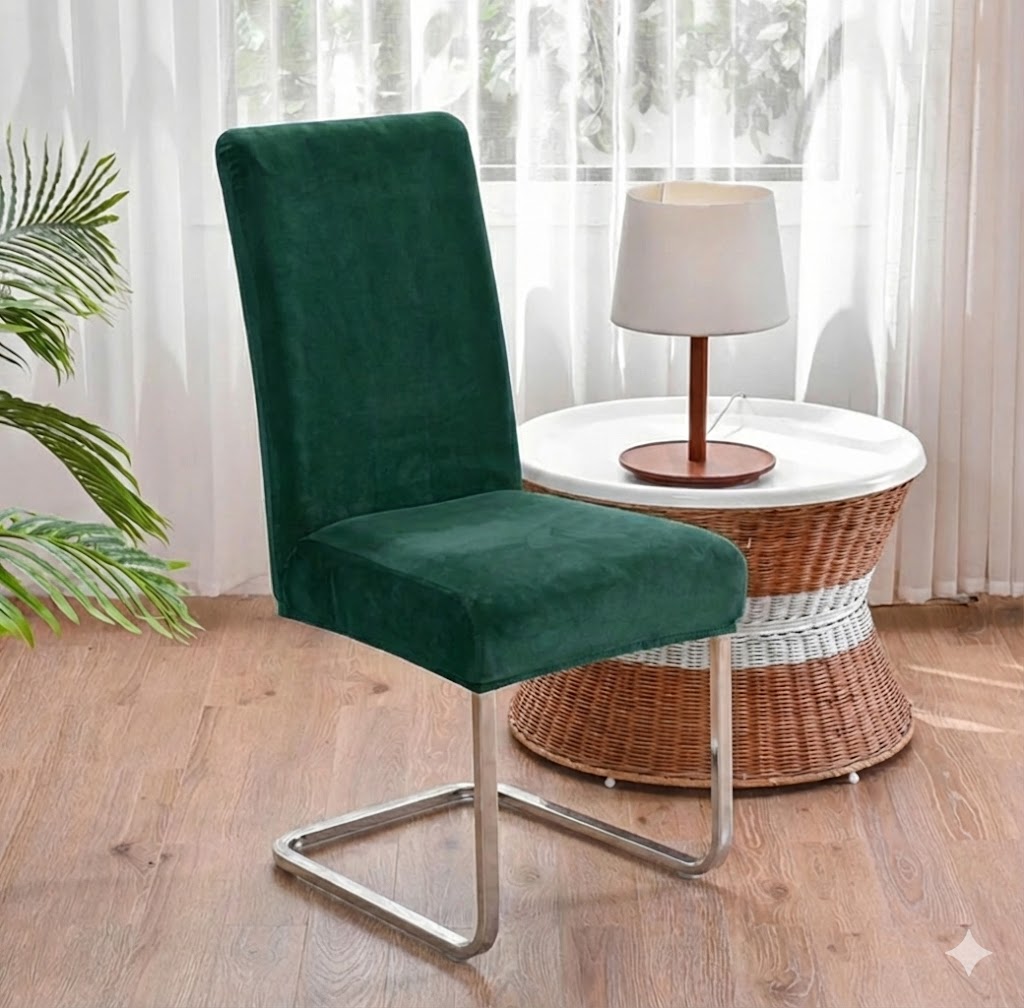 Housse de chaise extensible Blanc - MaisonHousse