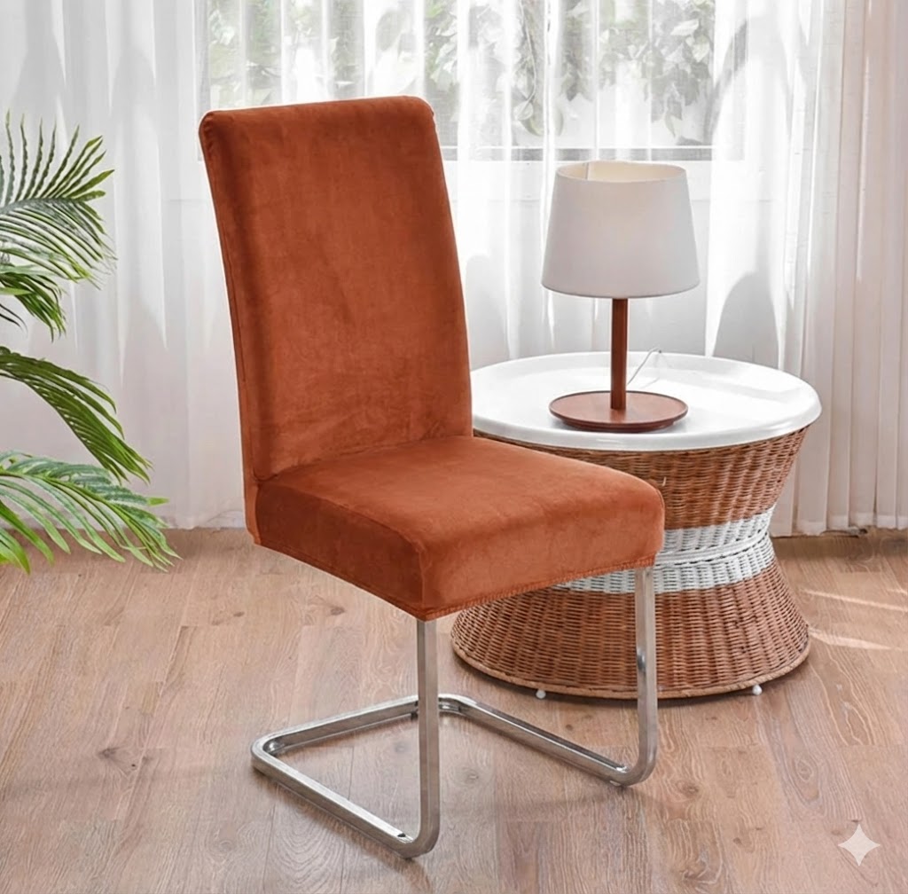 Housse de chaise extensible Noir - MaisonHousse